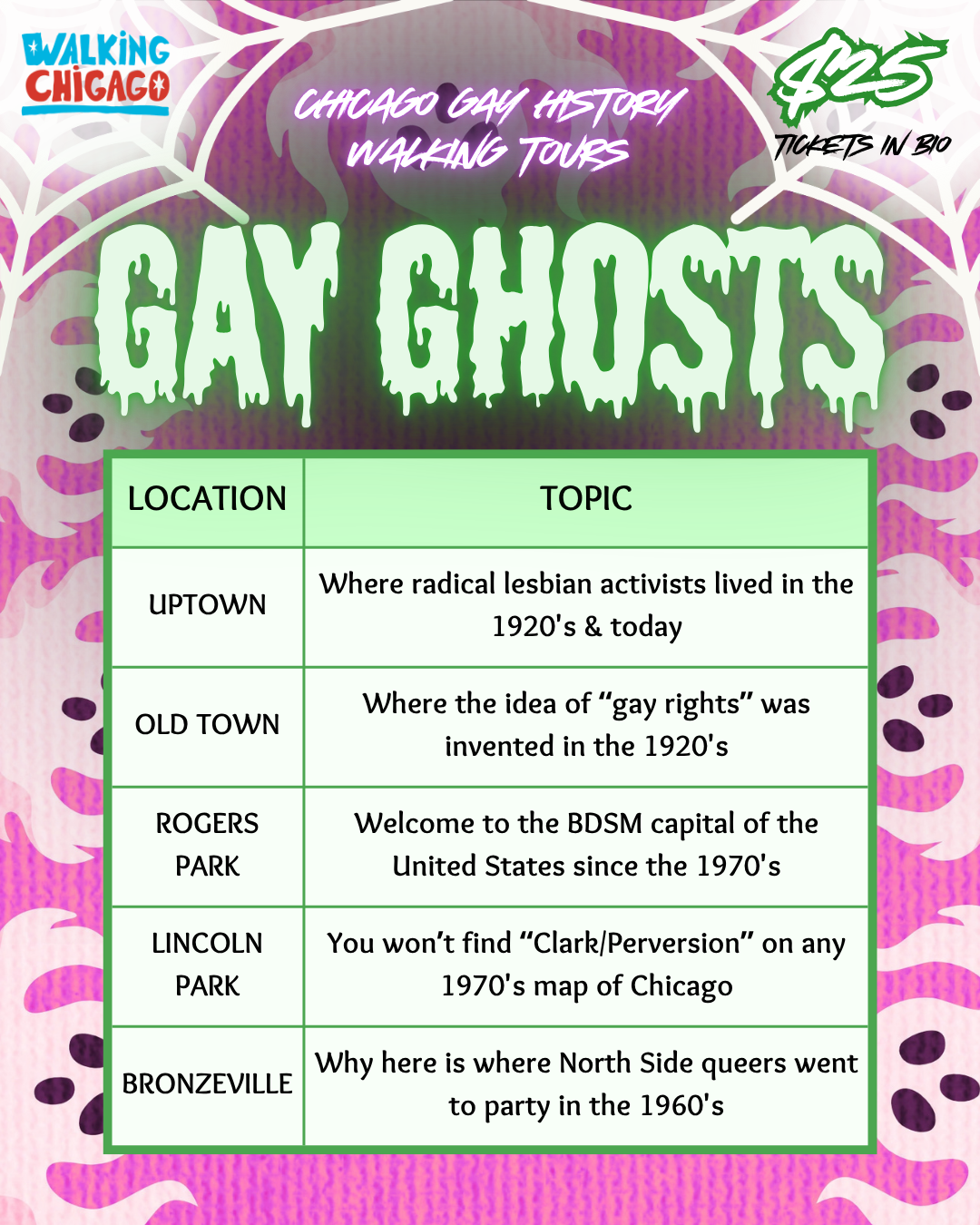 Chicago's Gay Ghosts: Uptown | October 3, 2026 Ticket