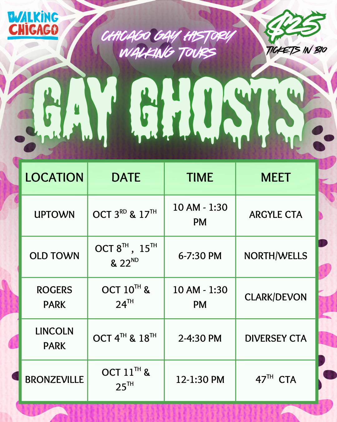 Chicago's Gay Ghosts: Uptown | October 3, 2026 Ticket